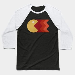 Vintage Retro Pacman Baseball T-Shirt